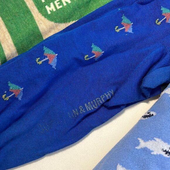 Men’s Golf Socks Johnston & Murphy J. Crew - Picture 3 of 10